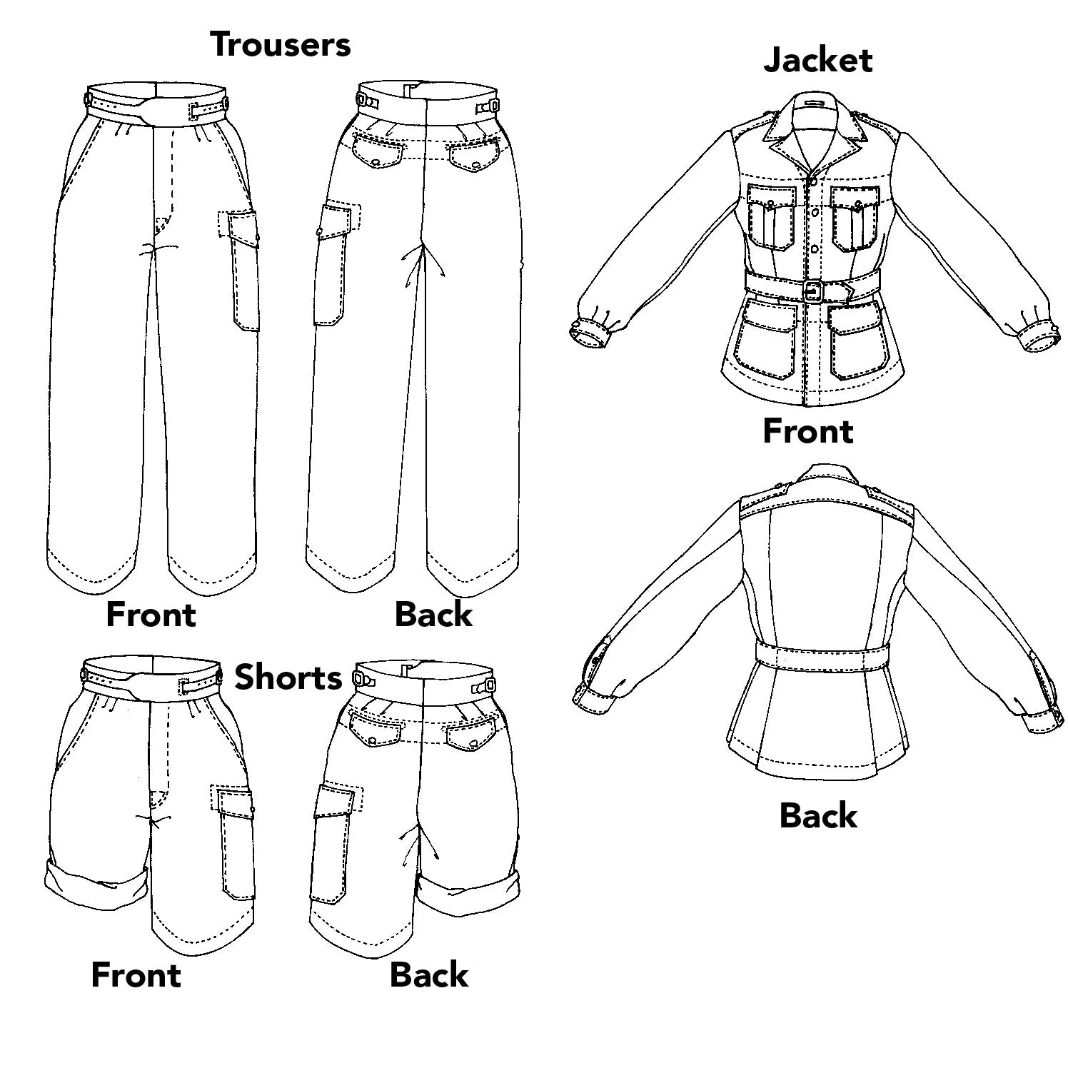 130 Australian Bush Outfit