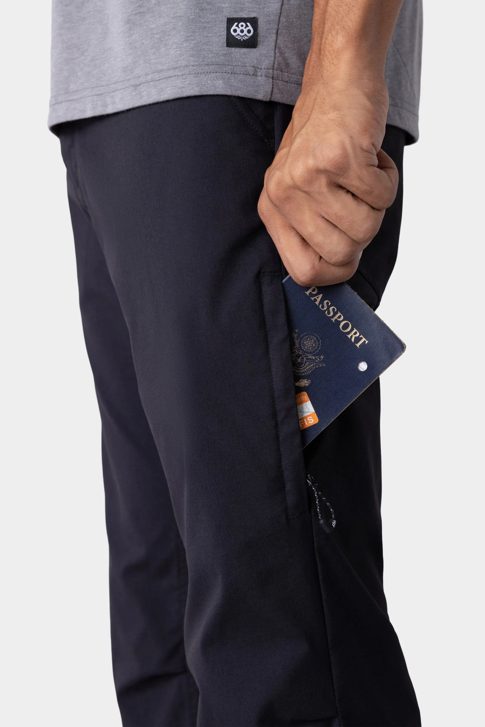 686 Everywhere Slim Fit Pant Midnight Navy