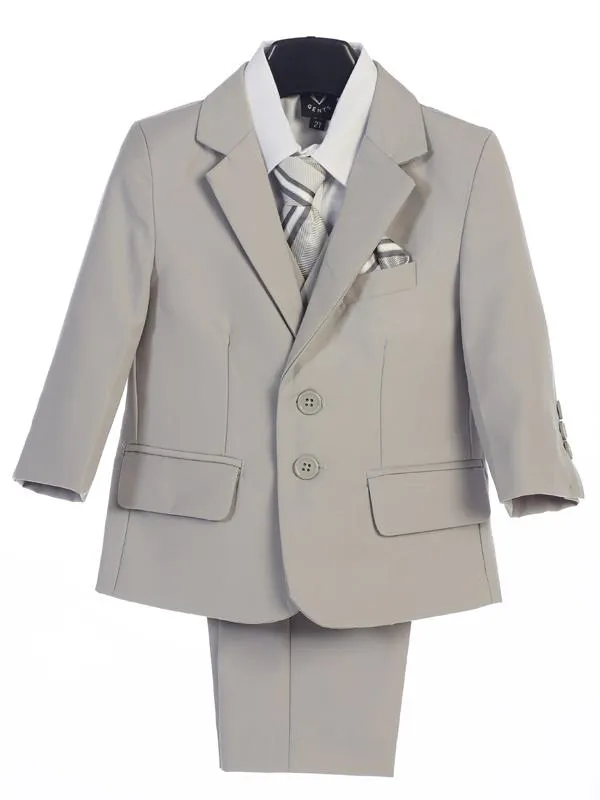 A - Executive Boys Light Grey Suit (18)