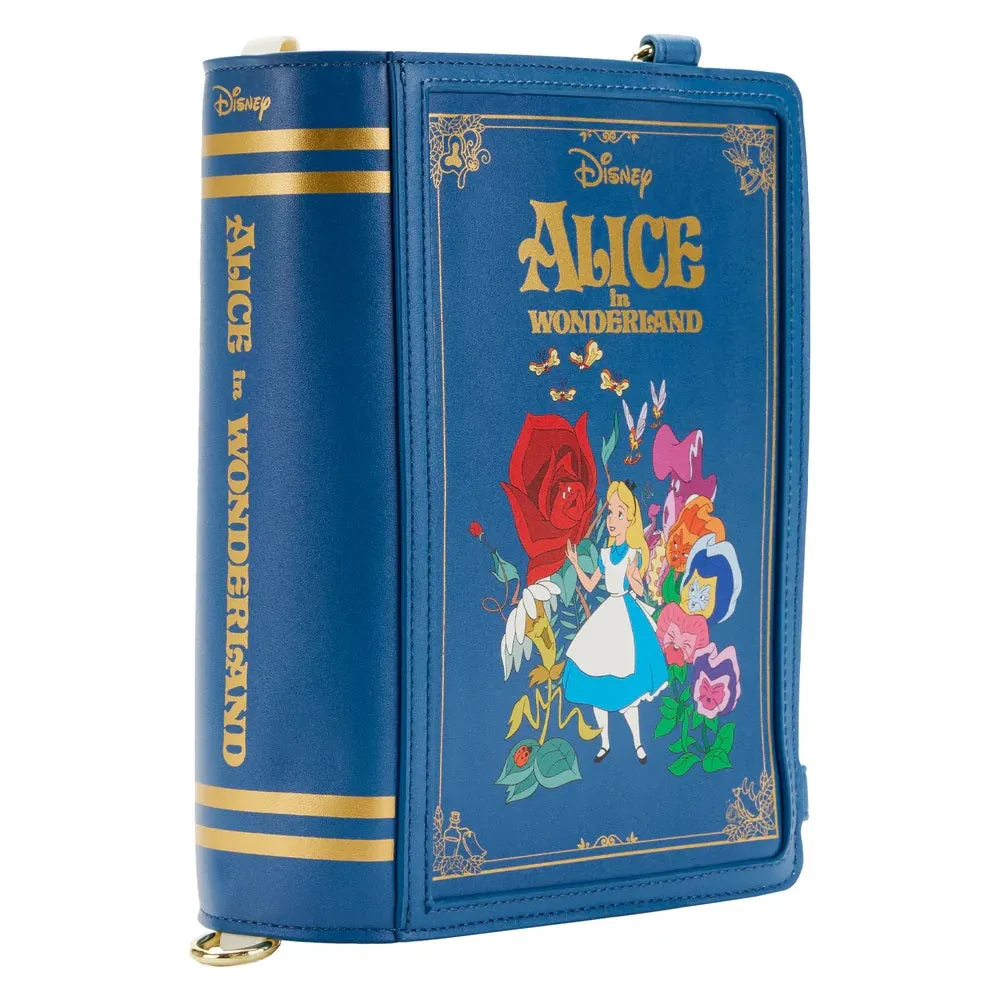 Alice in Wonderland Book Convertible Crossbody Bag