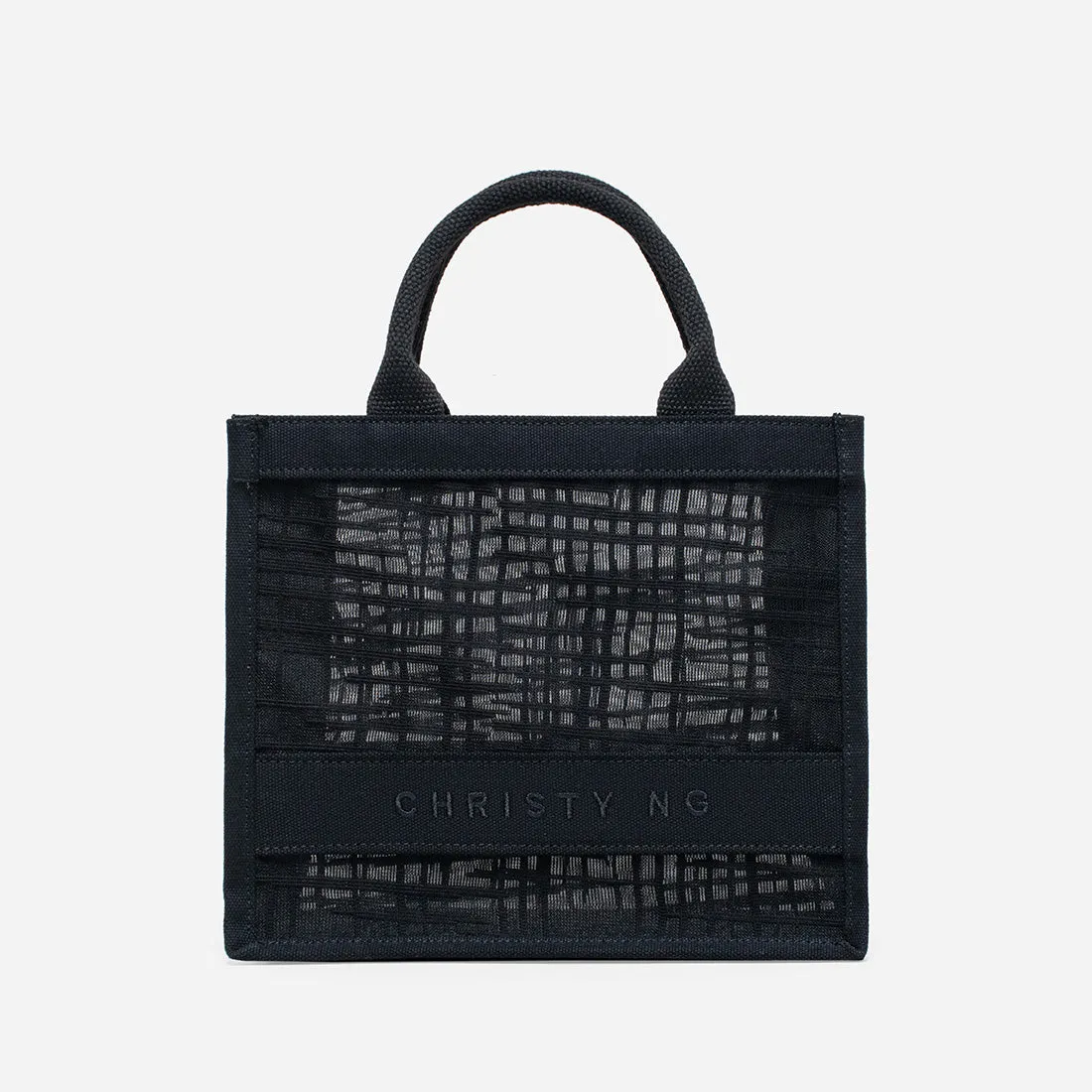 Alyssa Mini Lattice Tote