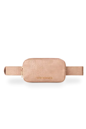 Amber Beltbag Light Pink Croco