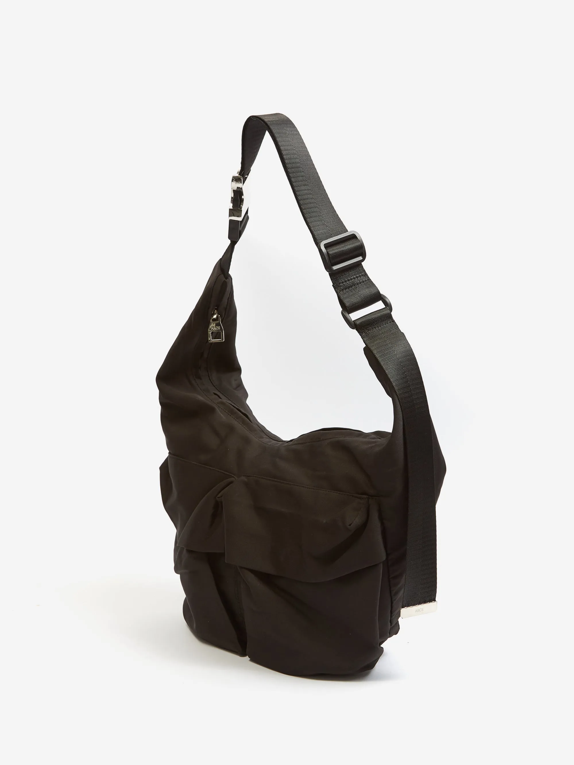 ARCS Slide Crossbody Bag - Black