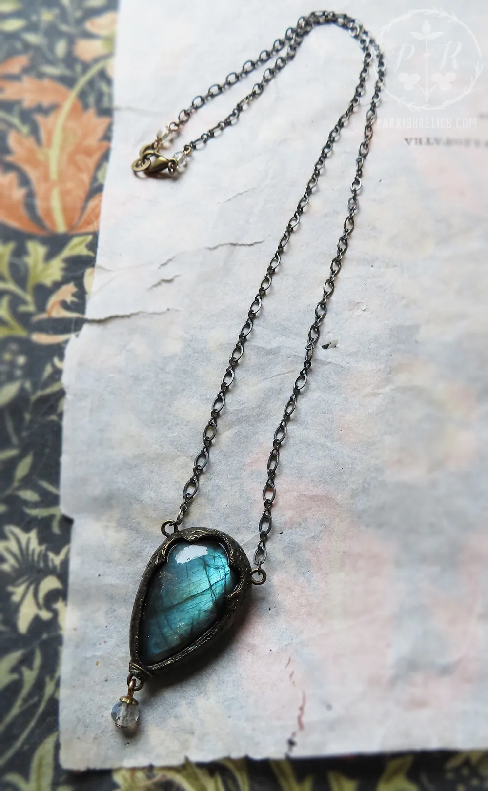 Augustine Arch ~ Labradorite Amulet