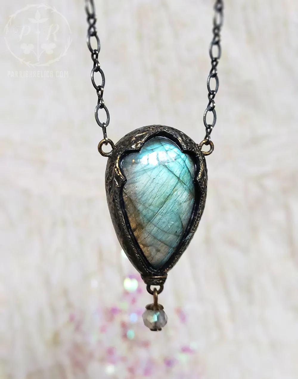 Augustine Arch ~ Labradorite Amulet