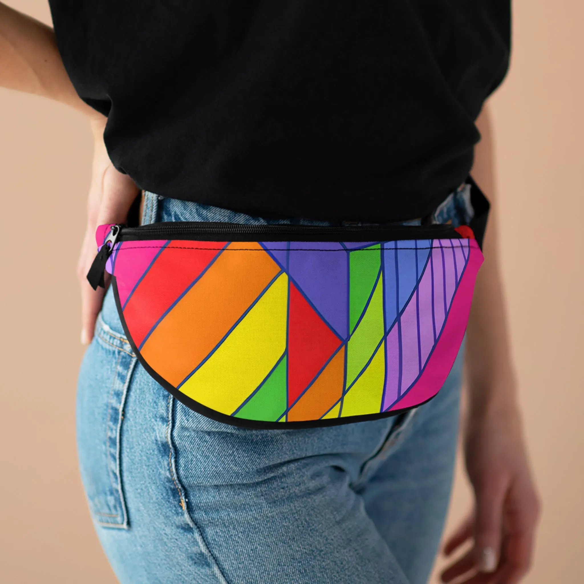 AuroraStrutting. - Gay Pride Fanny Pack Belt Bag