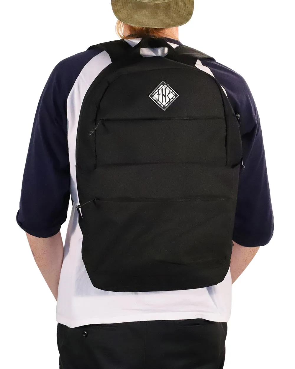 Backpack - 3 Pocket Dark Grey Thc