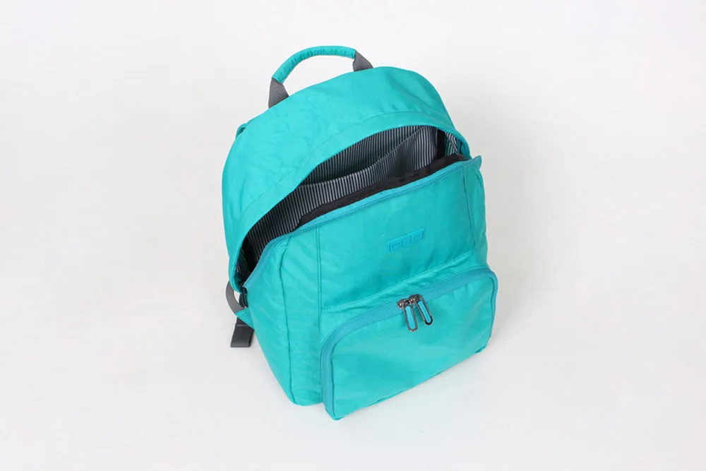 balloon 3 blue green backpack