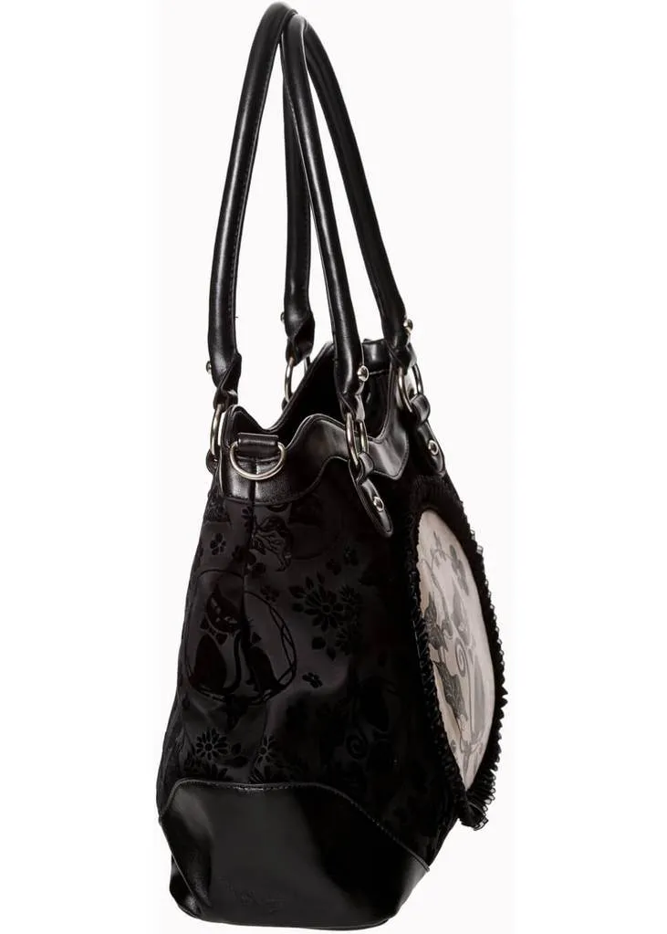 Banned Sia Phoenix Purse Black