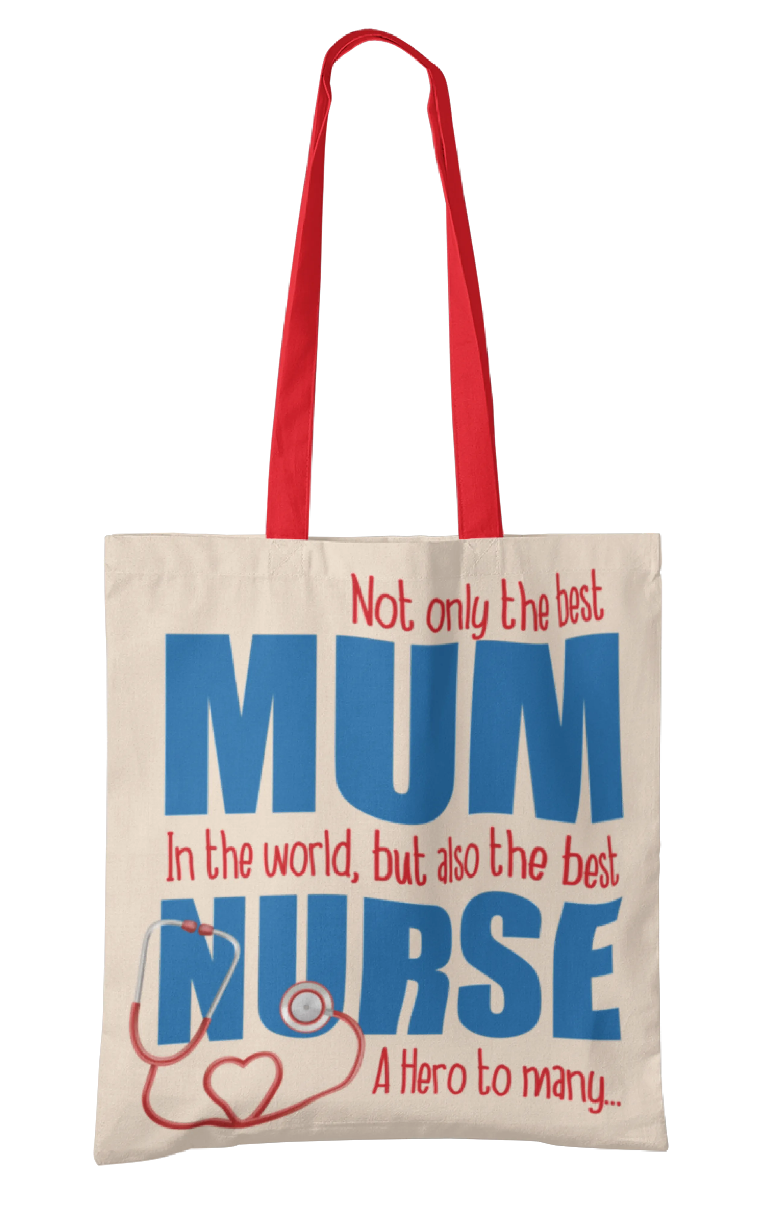 Best Mum, Best Nurse Tote Bag