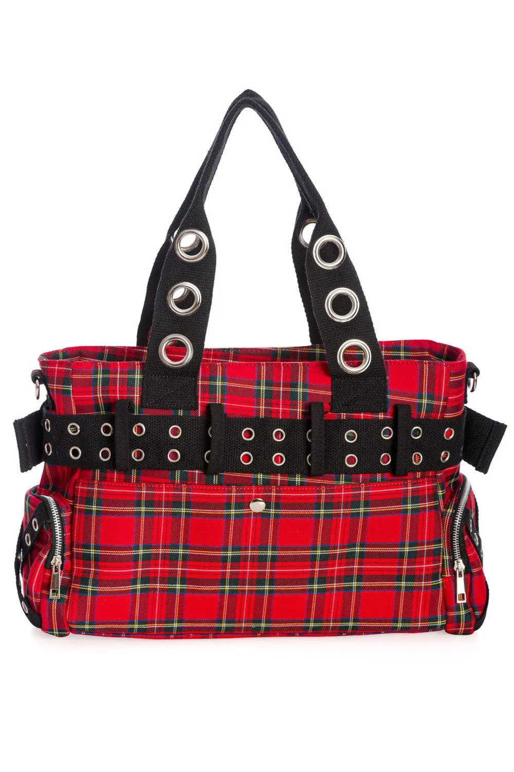 Bleed Red Handcuff Handbag [RED]