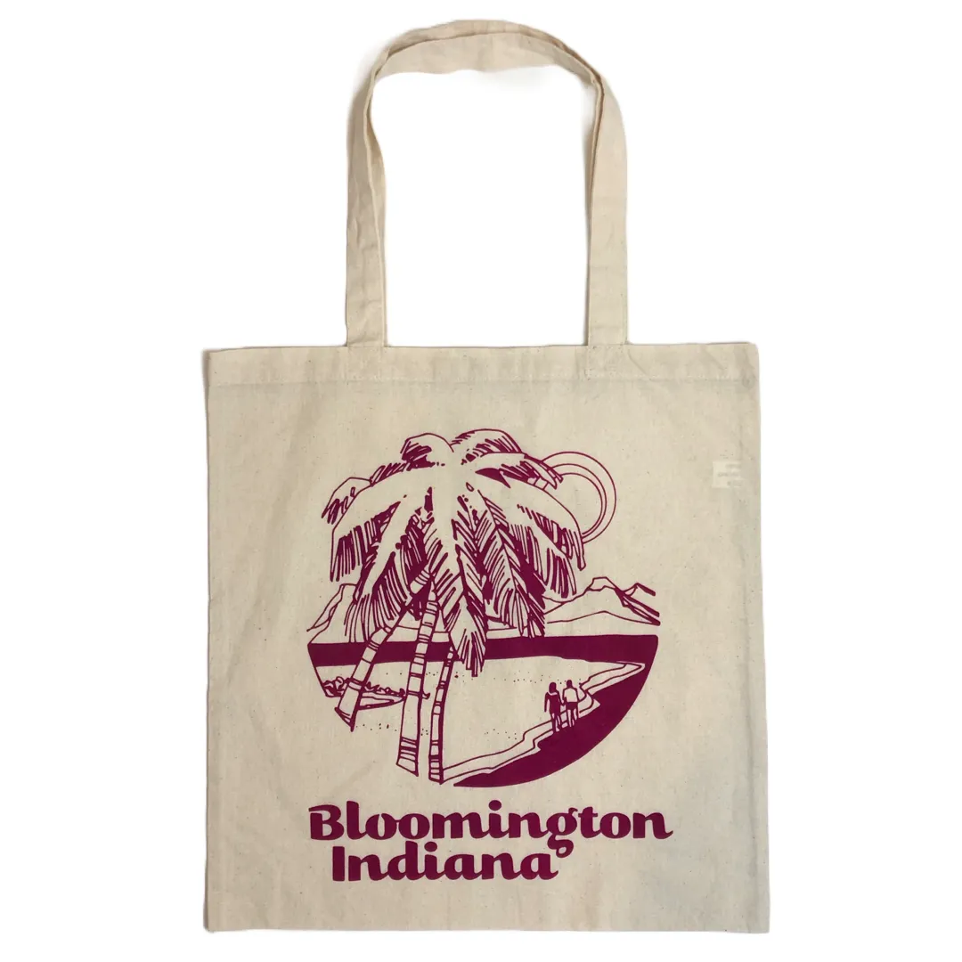 Bloomington Beach Tote Bag - Purple Sands