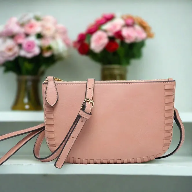 Bonnie Whipstitch Clutch/Crossbody