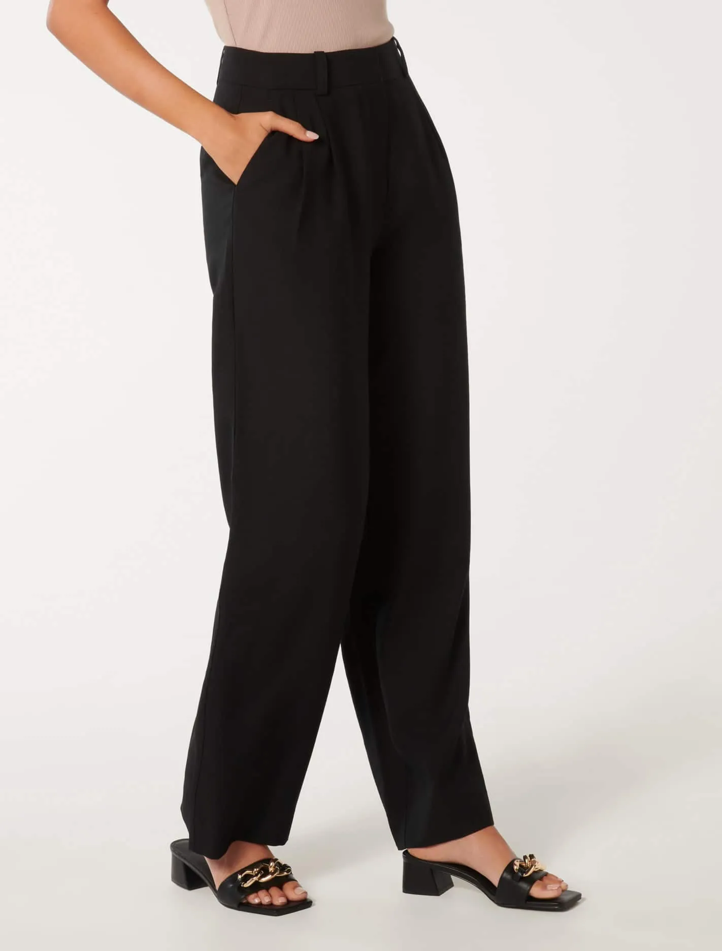 Bridget Bamboo Straight Leg Pants