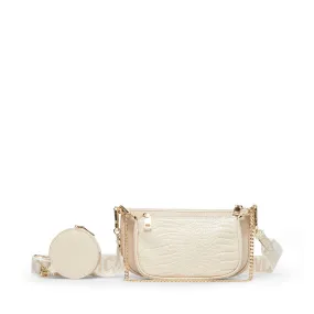 Burgent Crossbody bag BONE MULTI