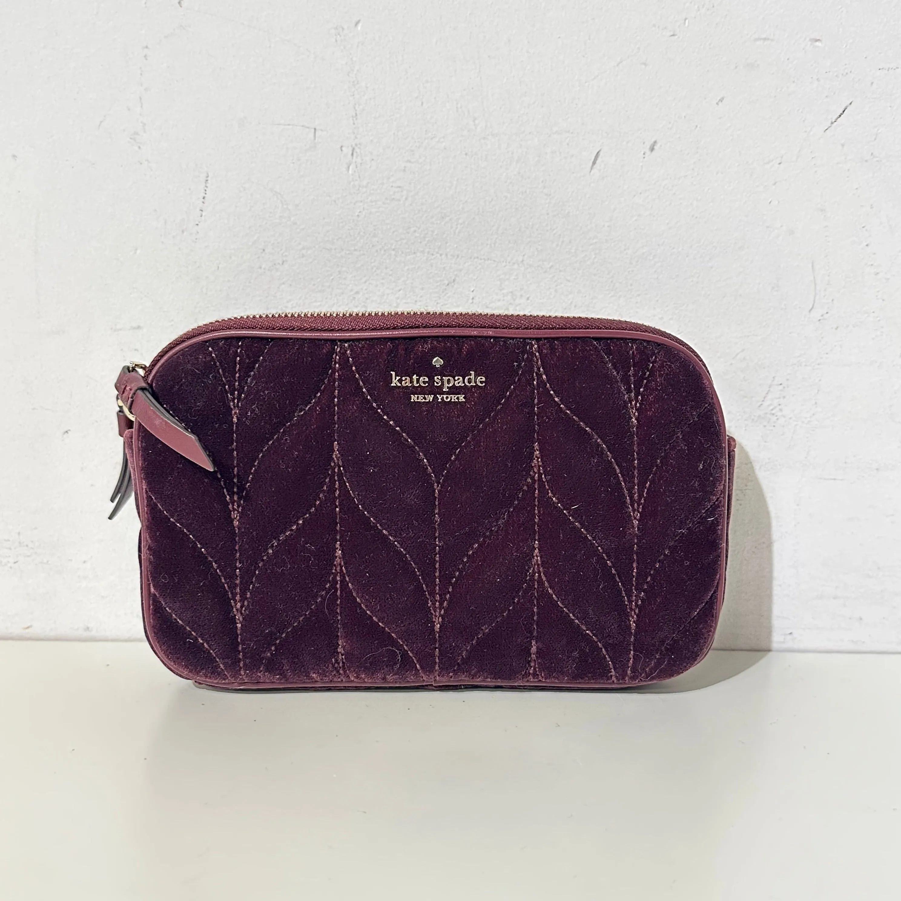 Burgundy Clutch