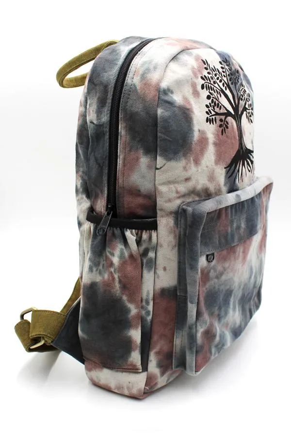 Canvas Tiedye BackPack