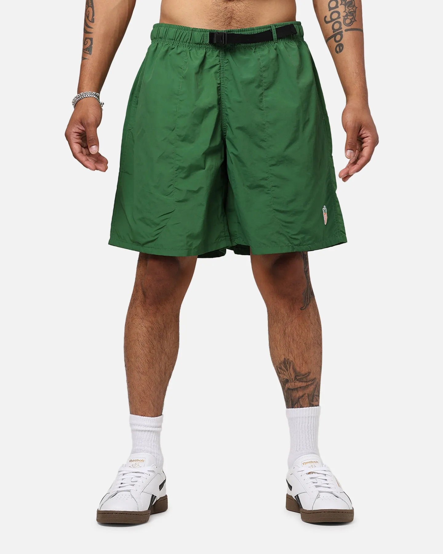 Carrots By Anwar Stem Nylon Shorts Forest