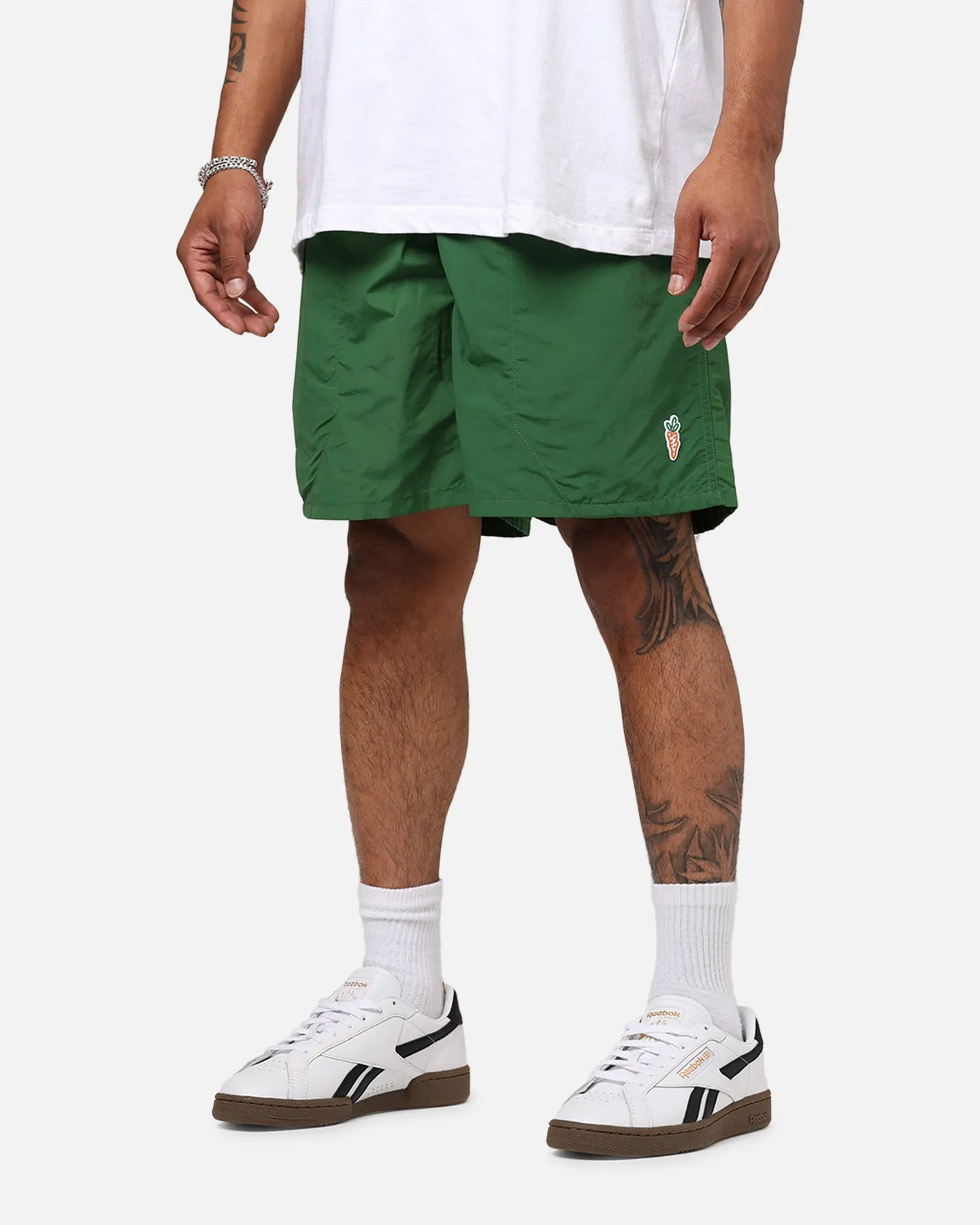 Carrots By Anwar Stem Nylon Shorts Forest