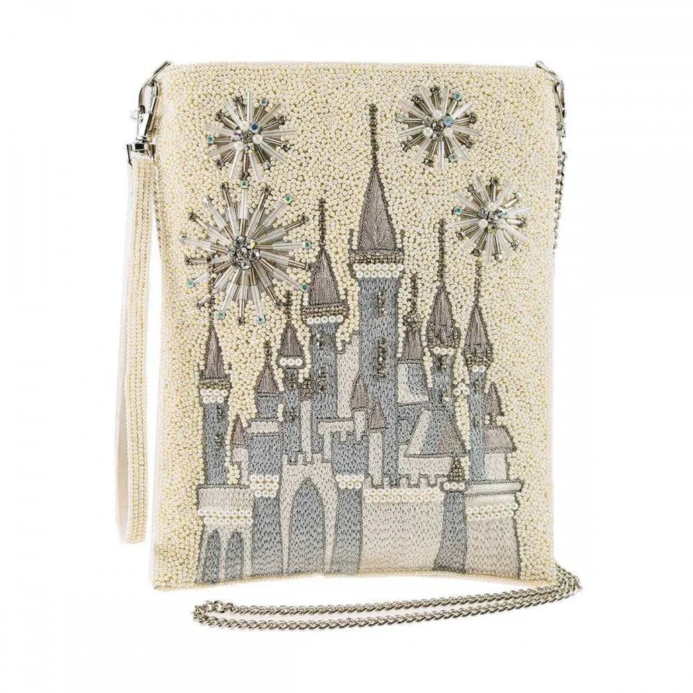 Castle Beaded Crossbody Handbag