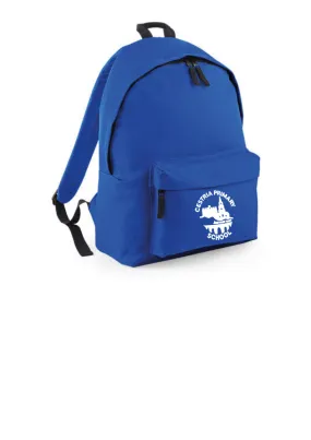 Cestria Primary School Royal Blue Backpack