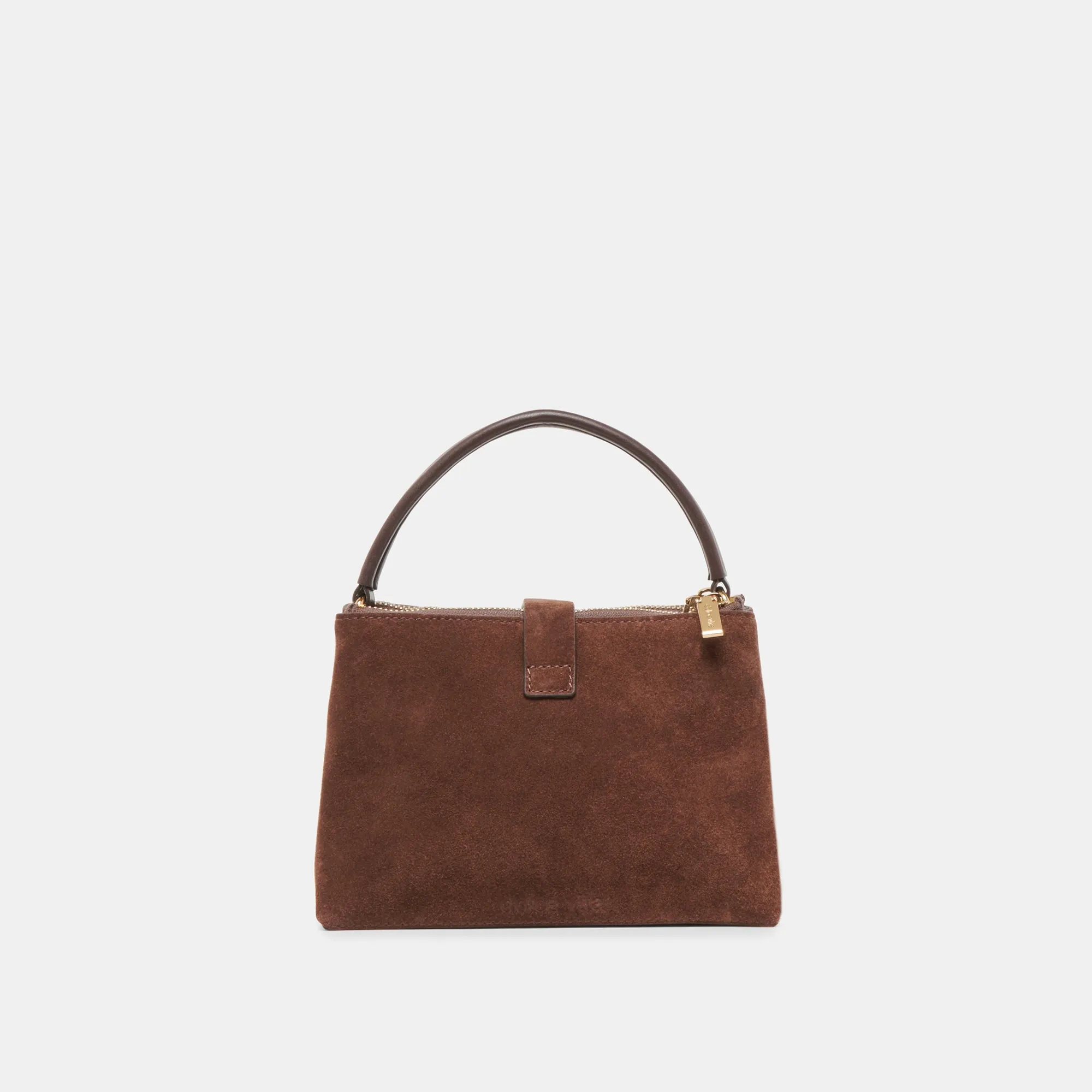 CHARLY CROSSBODY CHOCOLATE SUEDE