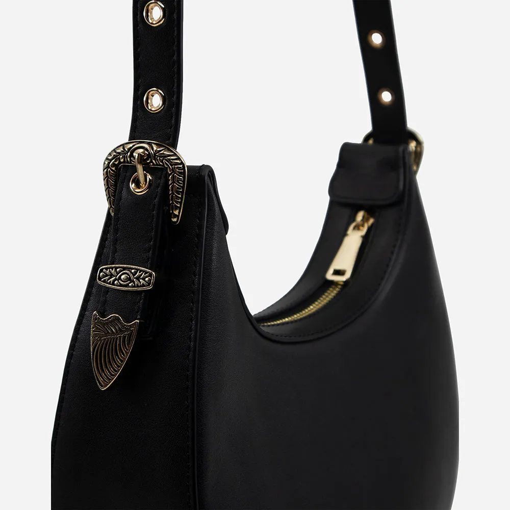 Crescent Bag Black/Gold