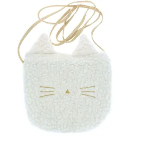 Crossbody Bag - White Cat