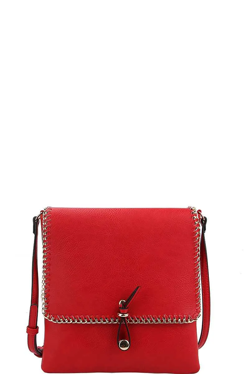 Designer Trendy Chained Crossbody Bag