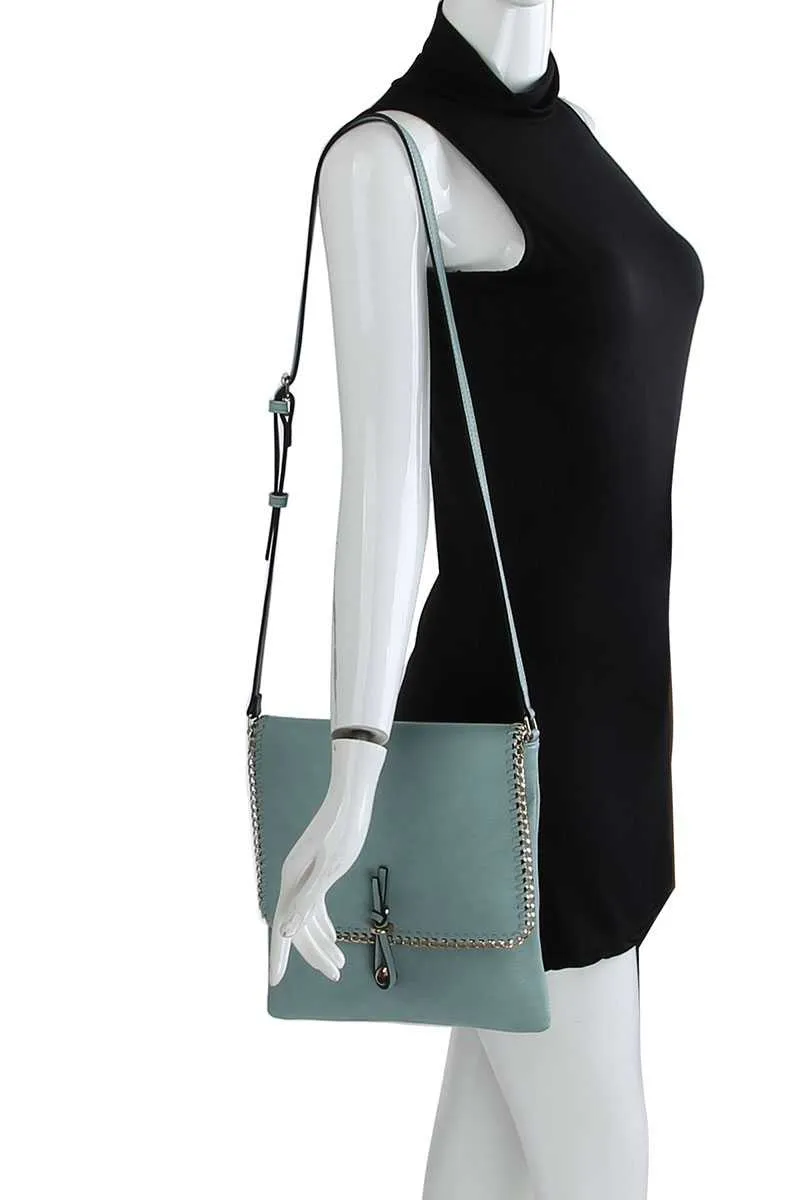 Designer Trendy Chained Crossbody Bag