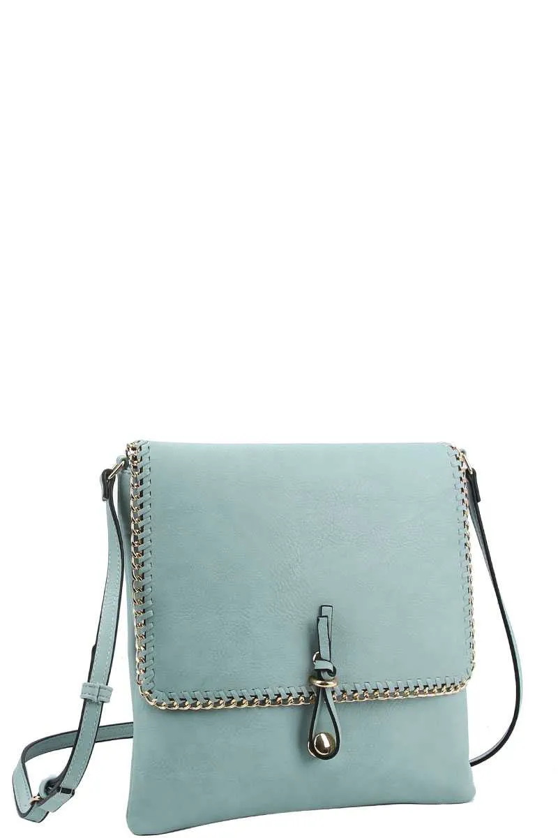 Designer Trendy Chained Crossbody Bag