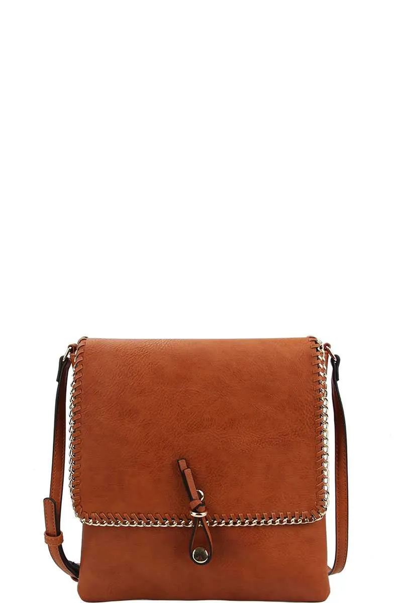 Designer Trendy Chained Crossbody Bag