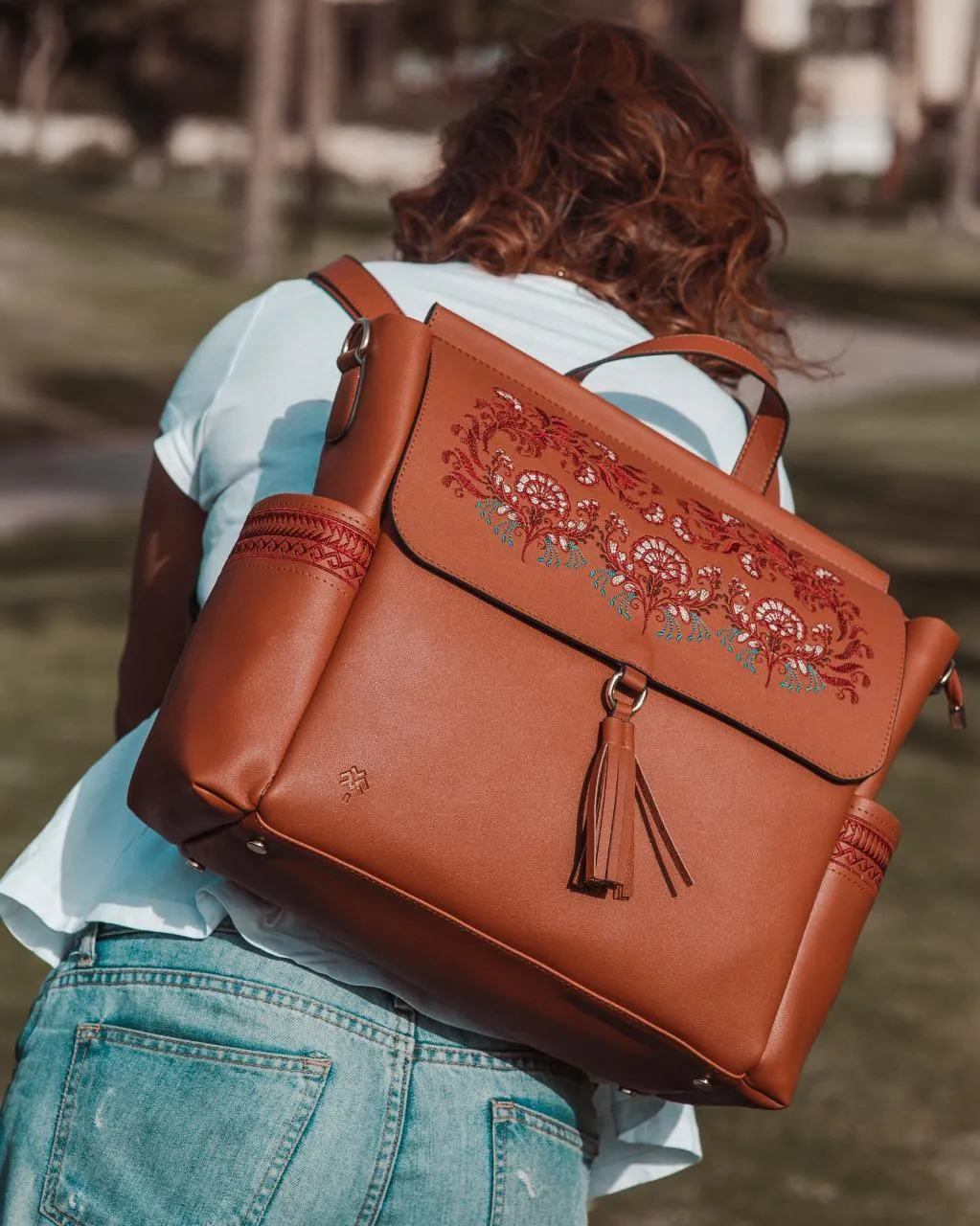 Diaper Bag Mahogany