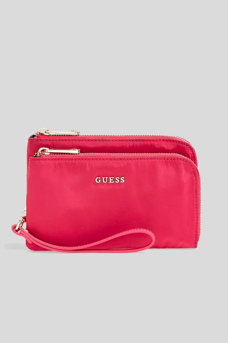 Double Flat Pouch - Magenta