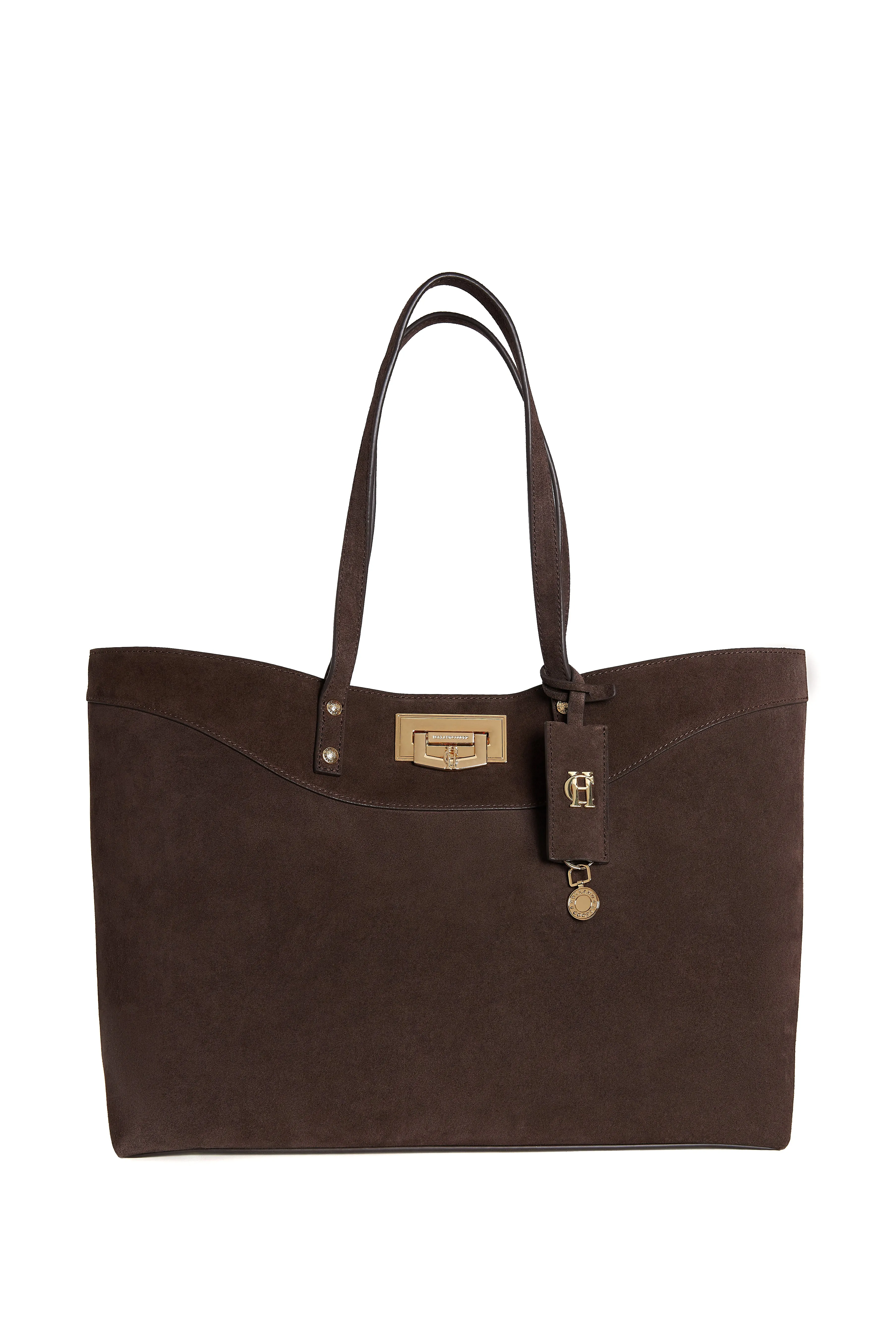 Dumbarton Tote (Chocolate Suede)