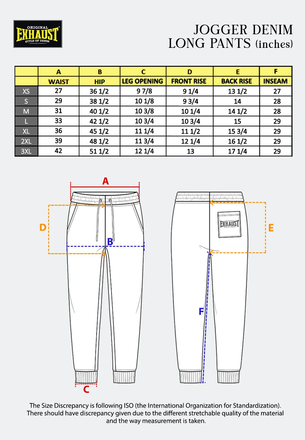 EXHAUST CARGO JOGGER LONG PANTS 1760