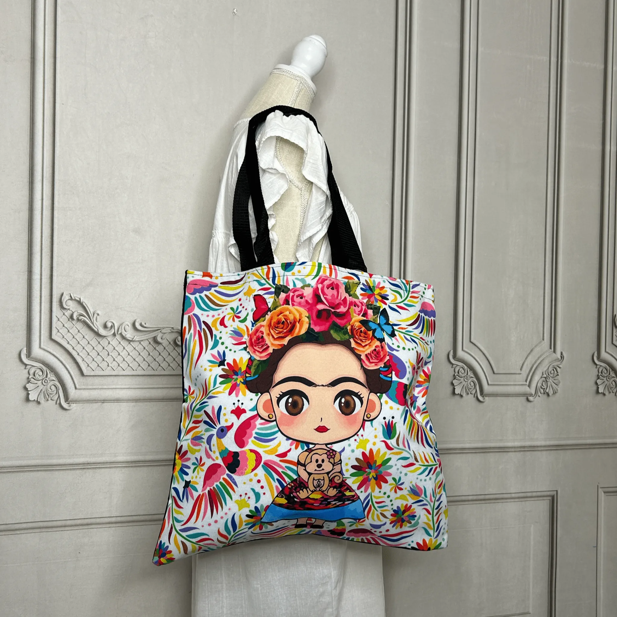 Frida Kahlo Tote - Otomi Large