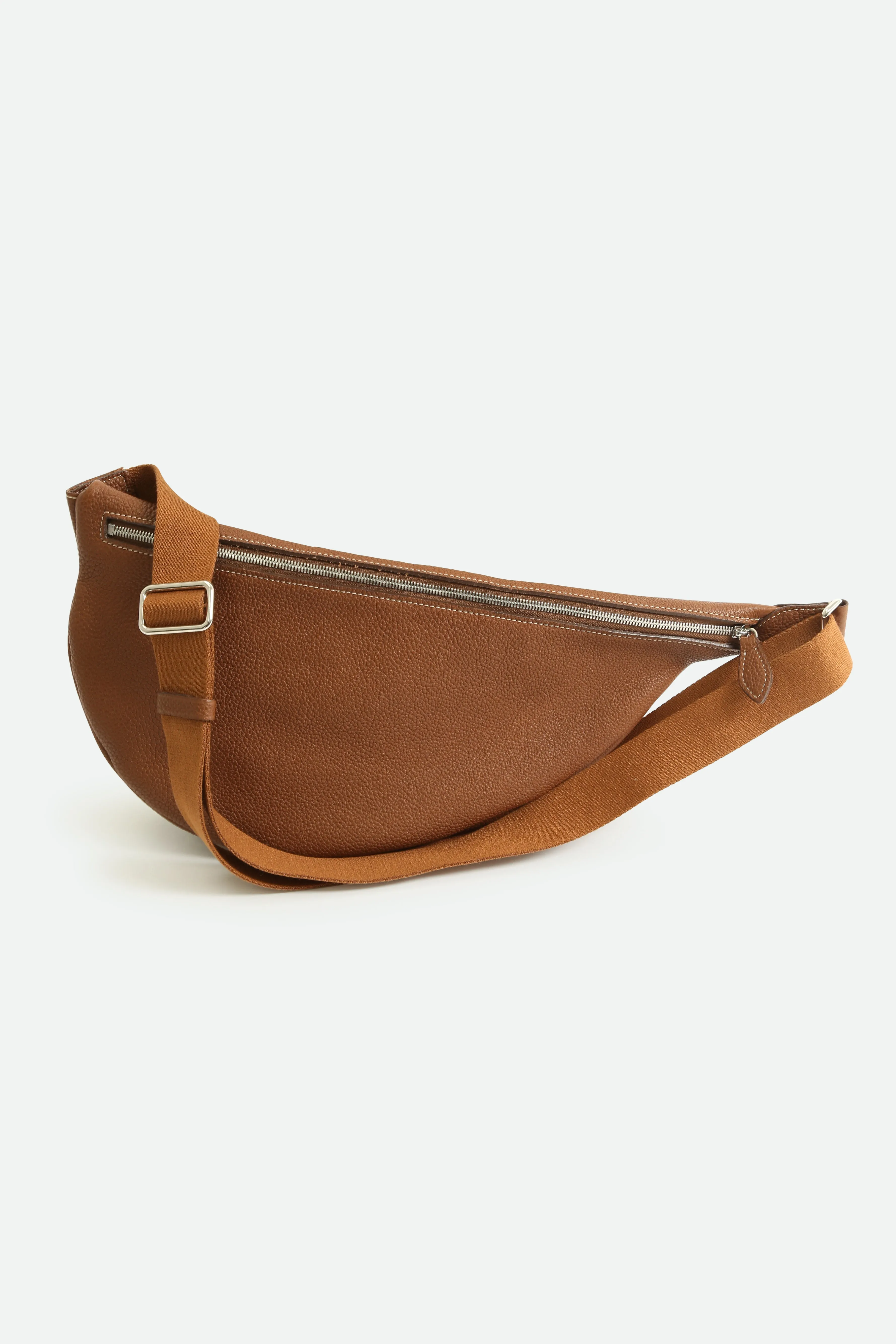 GEMMA ITALIAN LEATHER CROSSBODY NATURAL CUOIO