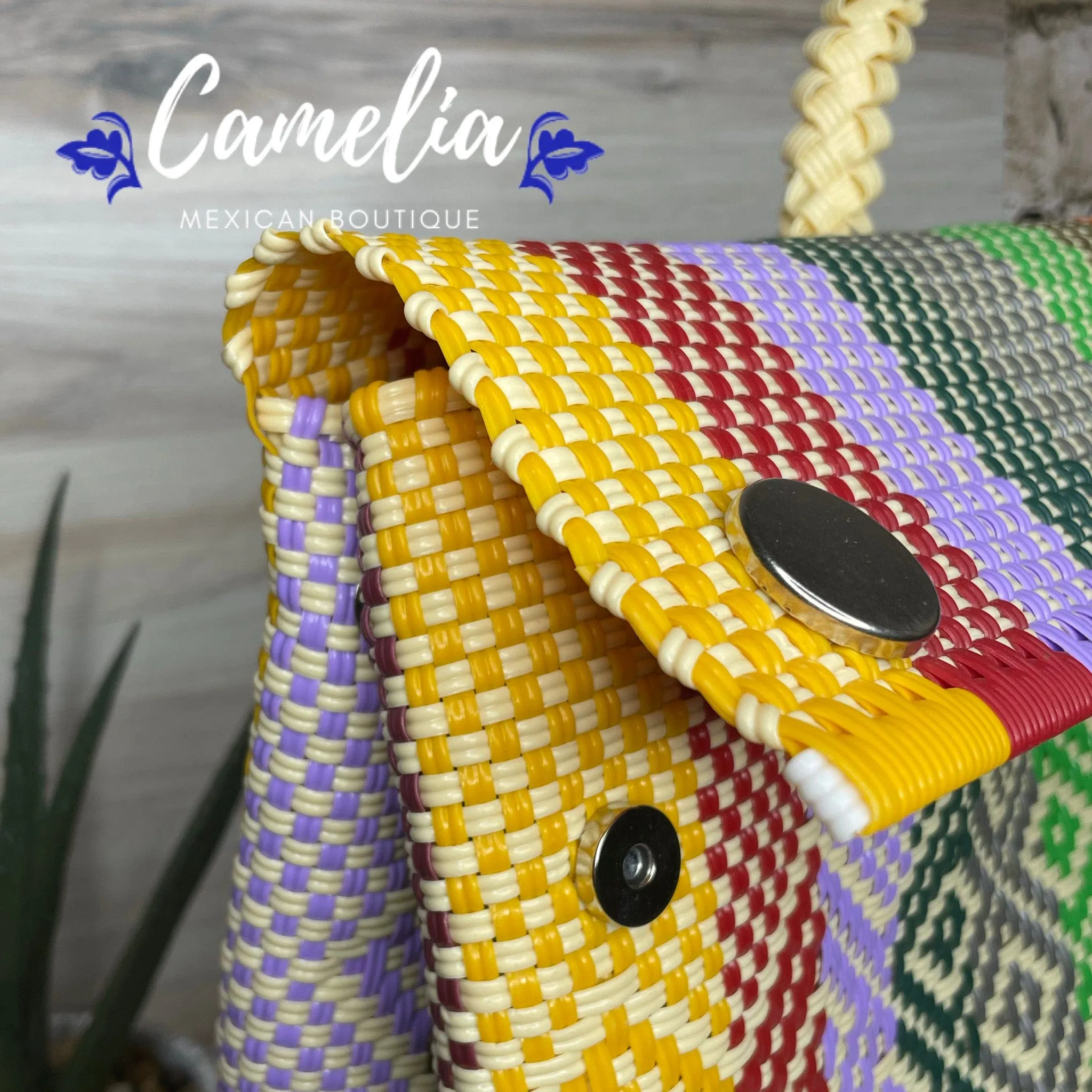 Handwoven Oaxacan Upcycled Backpack