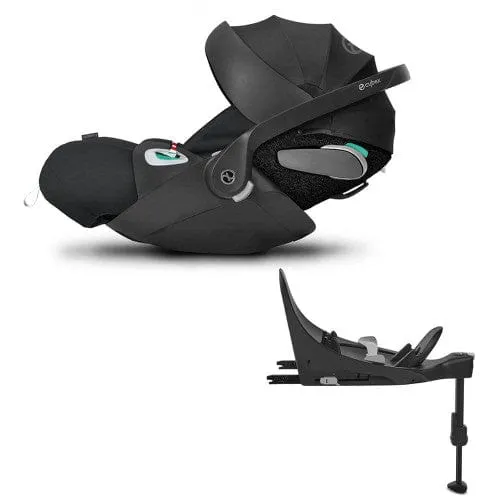 iCandy Peach 7 Cybex Cloud T Plus Complete Travel System Bundle - Jet / Black Edition