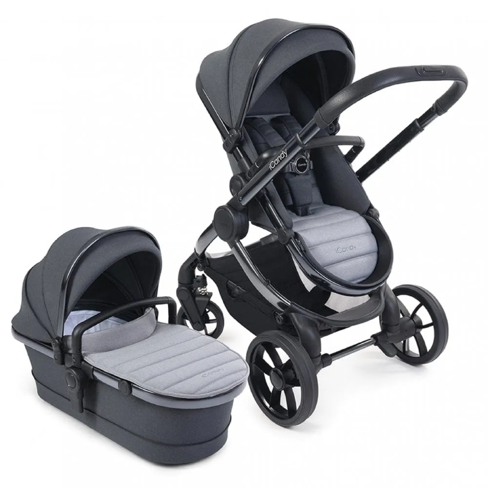 iCandy Peach 7 Maxi Cosi Cabriofix i-Size Travel System Bundle - Truffle