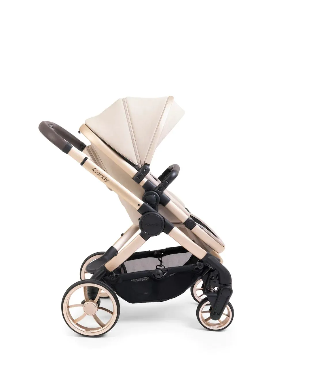 iCandy Peach 7 Maxi Cosi Pebble 360 Complete Travel System Bundle - Biscotti