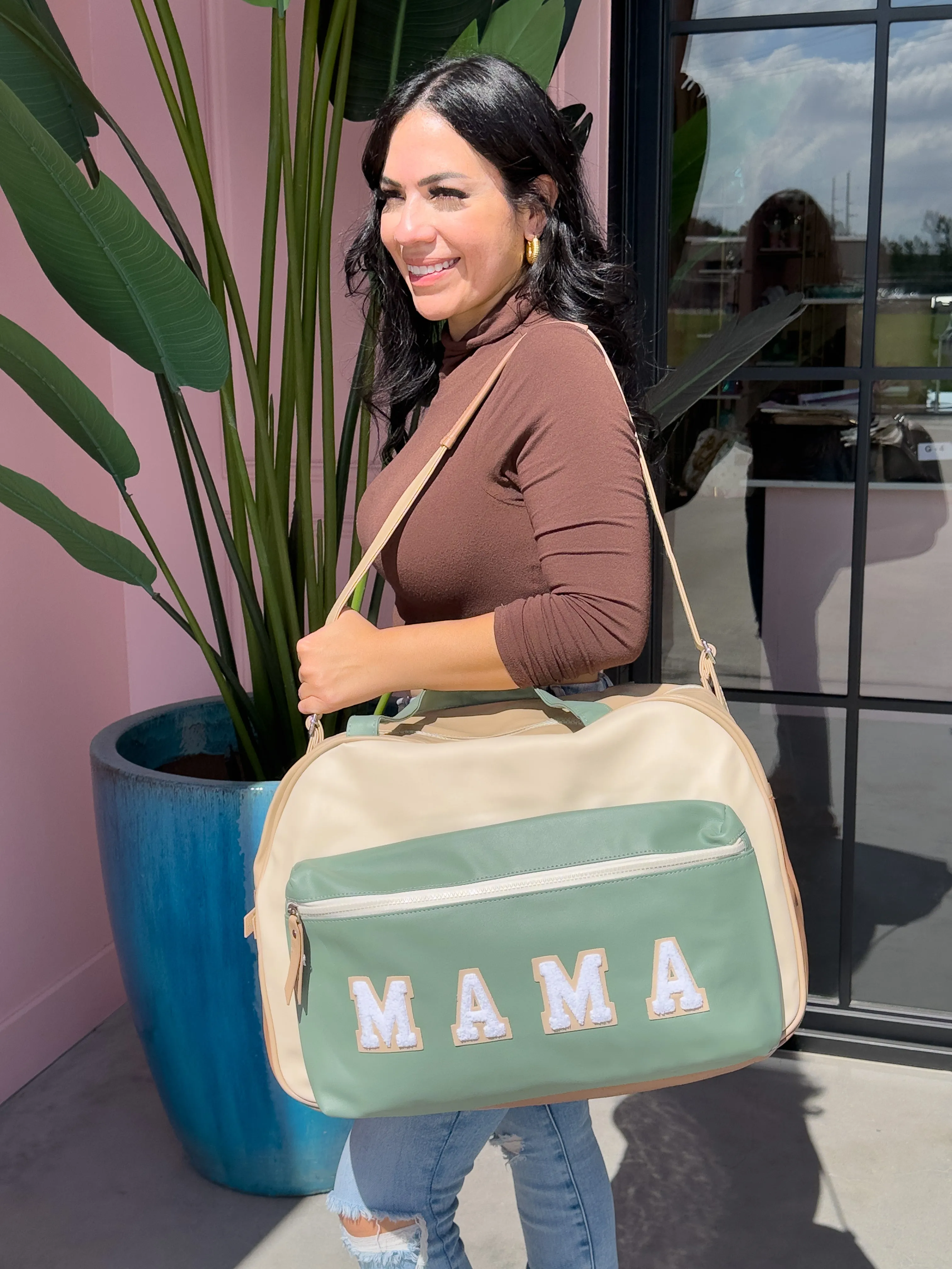 Jadelynn Brooke - Mama Matcha Duffle Bag