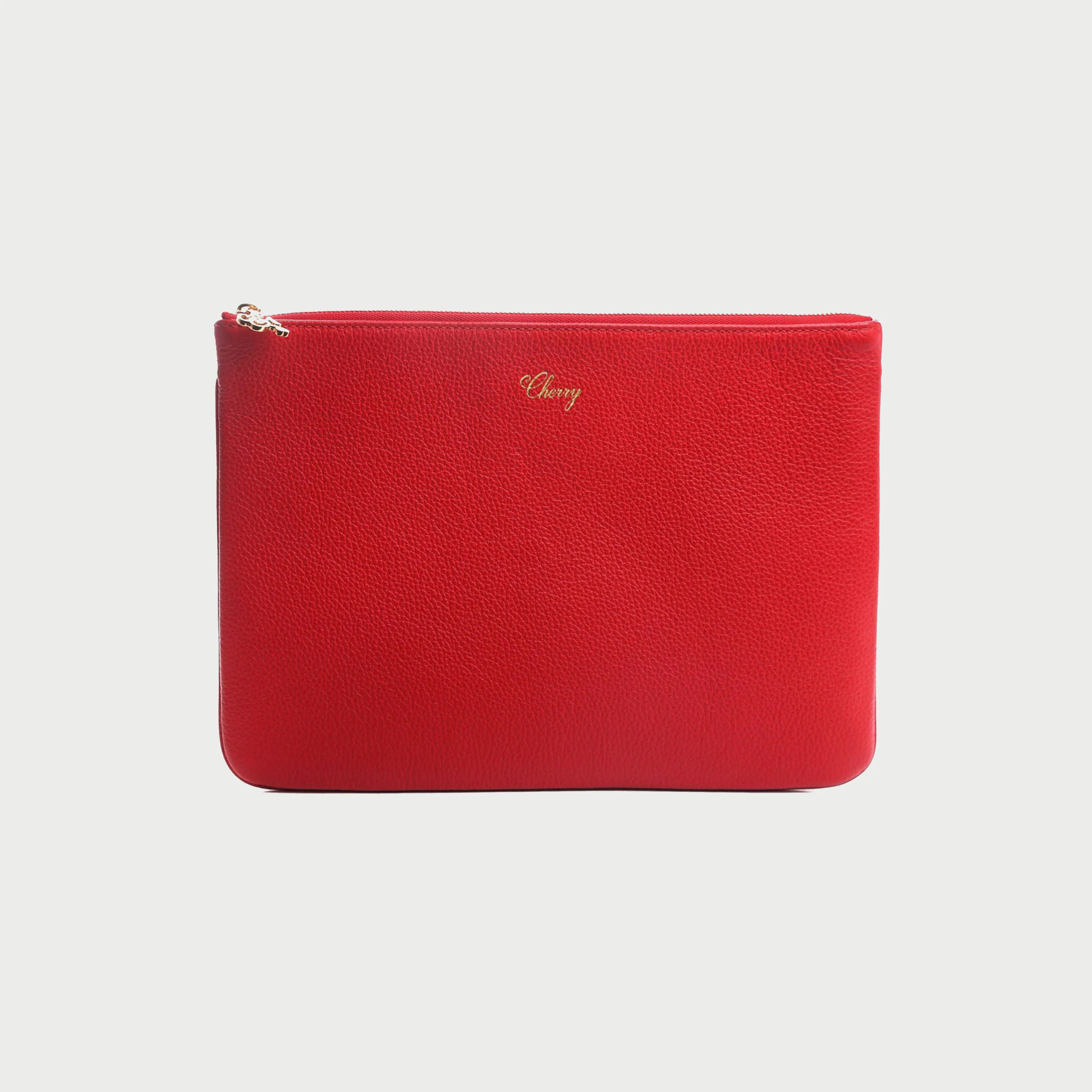 Leather Pouch (Red)