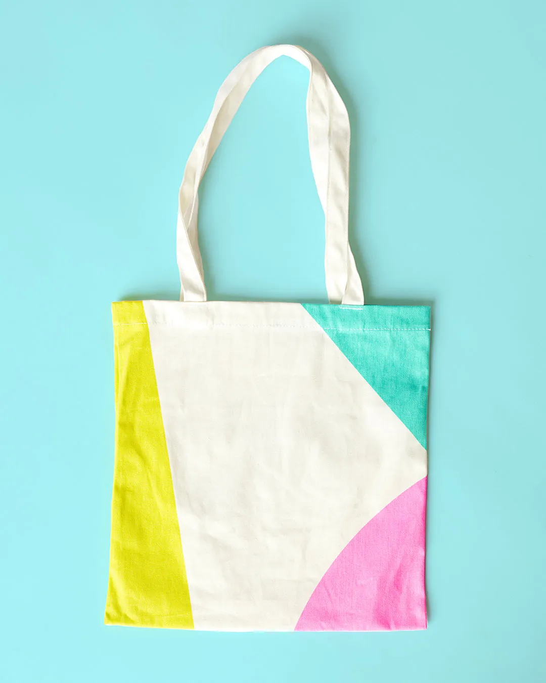 Live Life in Full Colour Organic Cotton Tote Bag