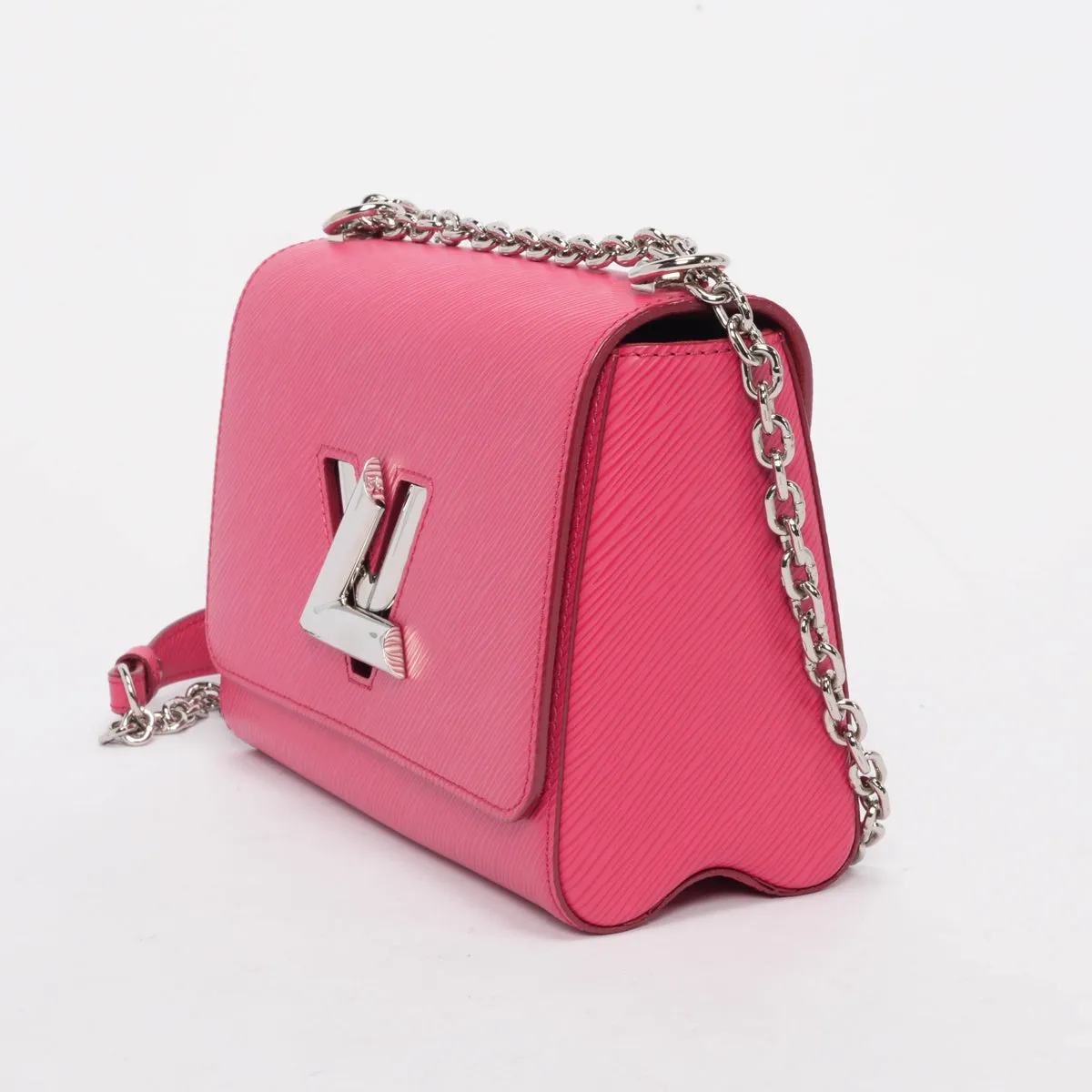 Louis Vuitton Fuchsia Epi Leather Twist MM Bag