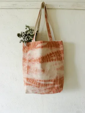 Madder Shibori Tote Bag