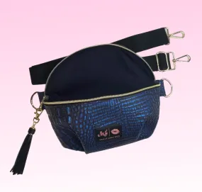 Limited Edition Ice Gator Indigo Sidekick Makeup Junkie Bag - Pre-Order