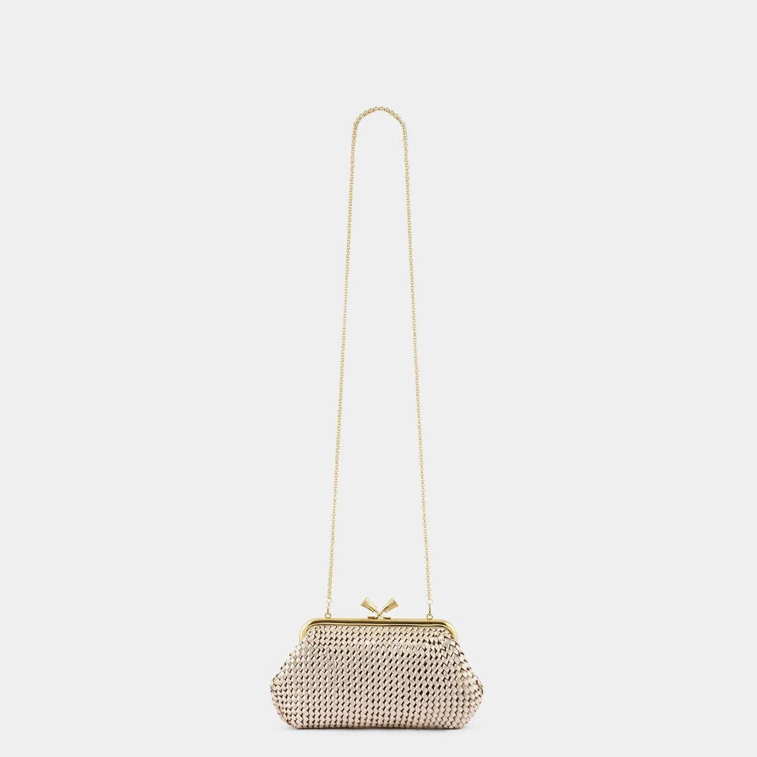 Maud Plaited Tassel Clutch