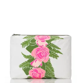 Maui Lokelani Rose Mid Pouch 24'